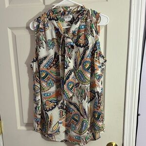 Van Heusen Paisley Top